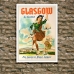 Vintage Travel Poster - Glasgow by Clipper
